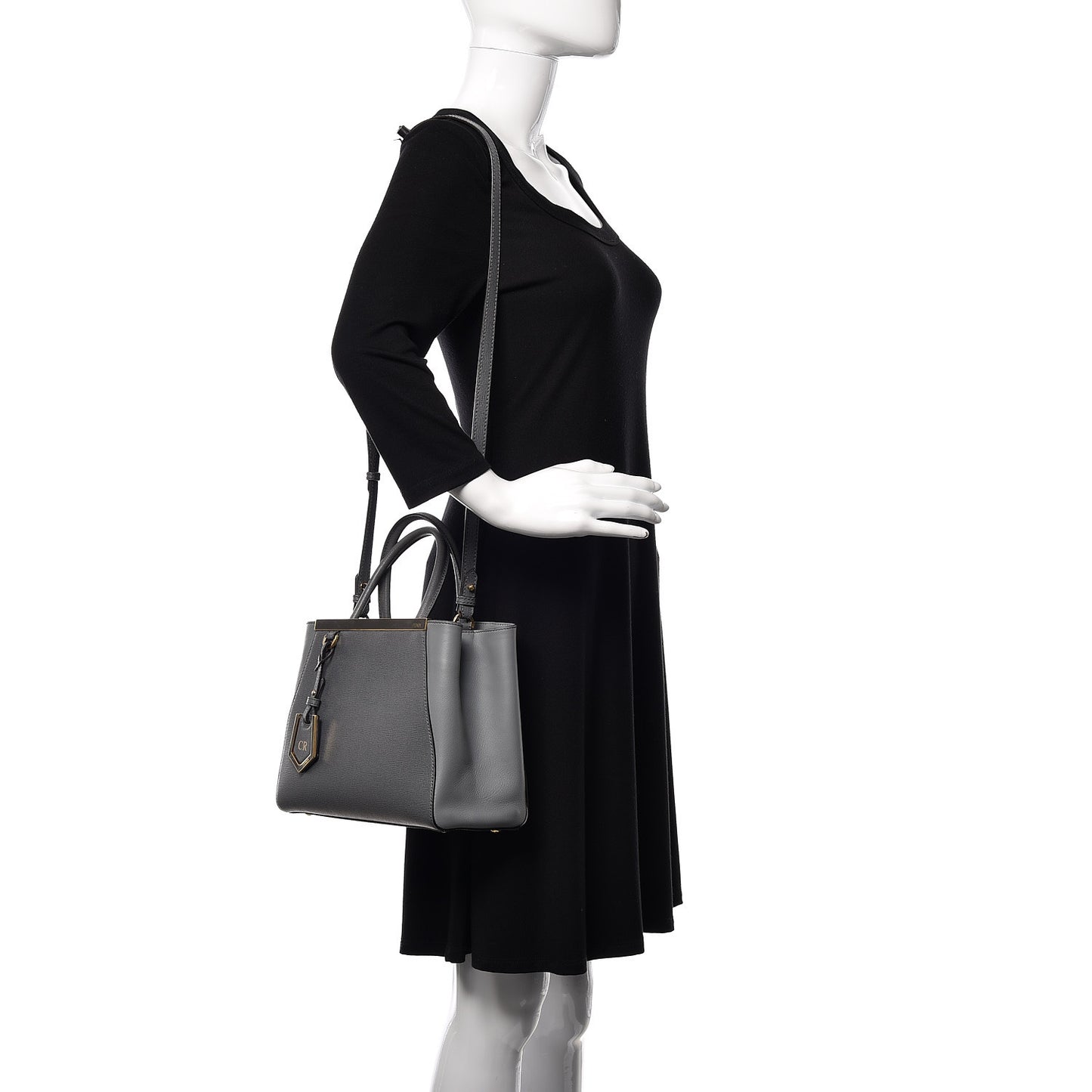 Vitello Elite Petite 2Jours Tote Grigio Grigio Chiaro