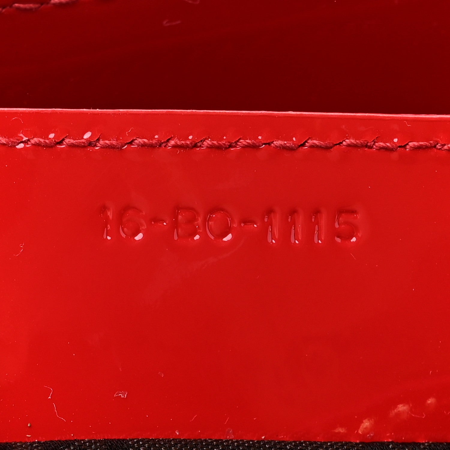 Christian Dior Patent Cannage Medium Lady Dior Red 7 of 11