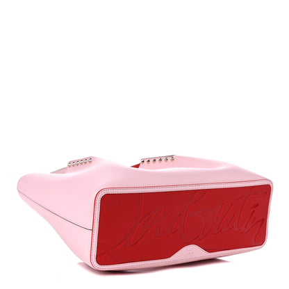 Christian Louboutin Calfskin Spiked Small Cabarock Shopper Tote Poupee 4 of 9