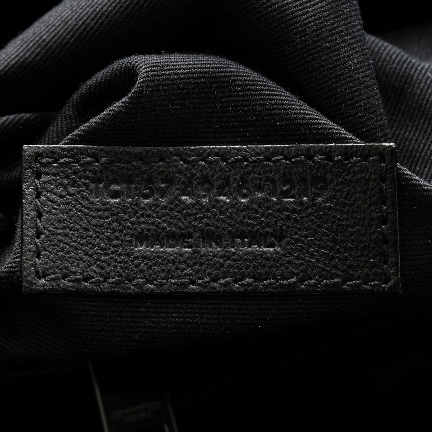 Saint Laurent Calfskin Y Quilted Monogram Monochrome Medium Loulou Chain Satchel Black 6 of 10