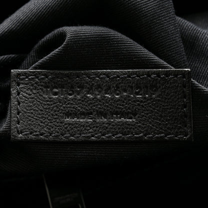 Saint Laurent Calfskin Y Quilted Monogram Monochrome Medium Loulou Chain Satchel Black 6 of 10