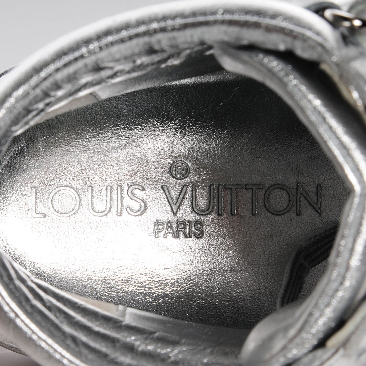 Louis Vuitton Empreinte Hightop Sneakers 36 Silver 7 of 7