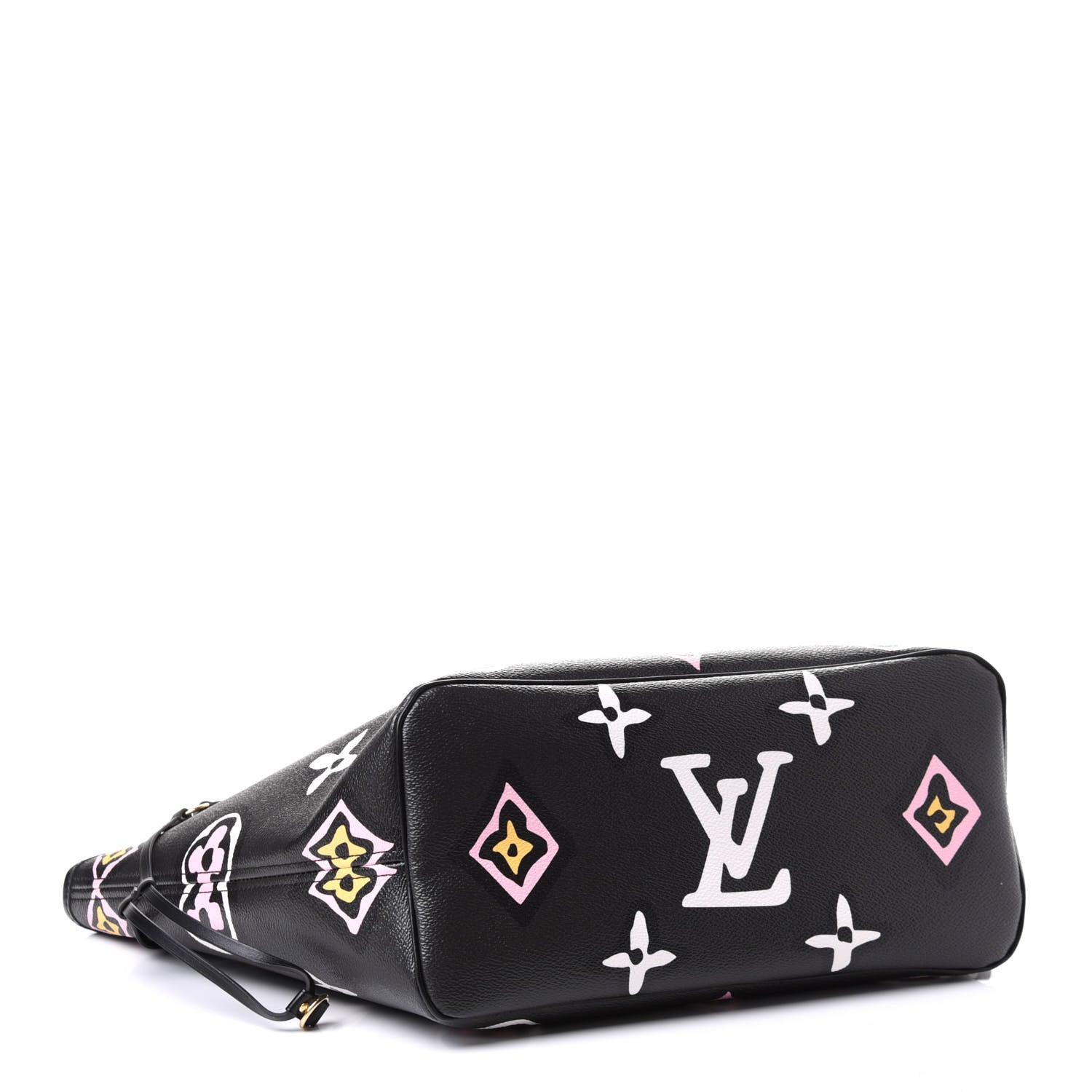 Louis Vuitton Monogram Giant Wild At Heart Neverfull MM Black 3 of 4