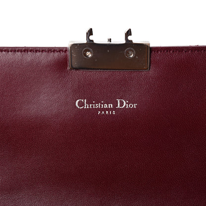 Christian Dior Lambskin Cannage Miss Dior Promenade Pouch Plum 5 of 8