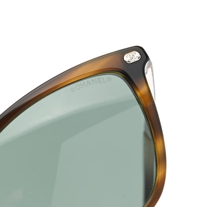 Chanel Acetate CC Cat Eye Sunglasses 5437-Q-A Tortoise 7 of 8