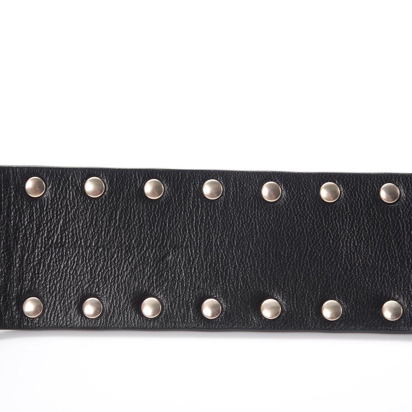 Lambskin Rockstud Spike Shoulder Strap Black