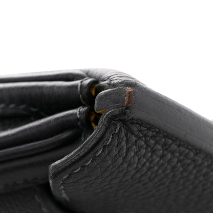 Hermes Togo Hac A Dos PM Backpack Caban Jaune De Naples Feu 14 of 14