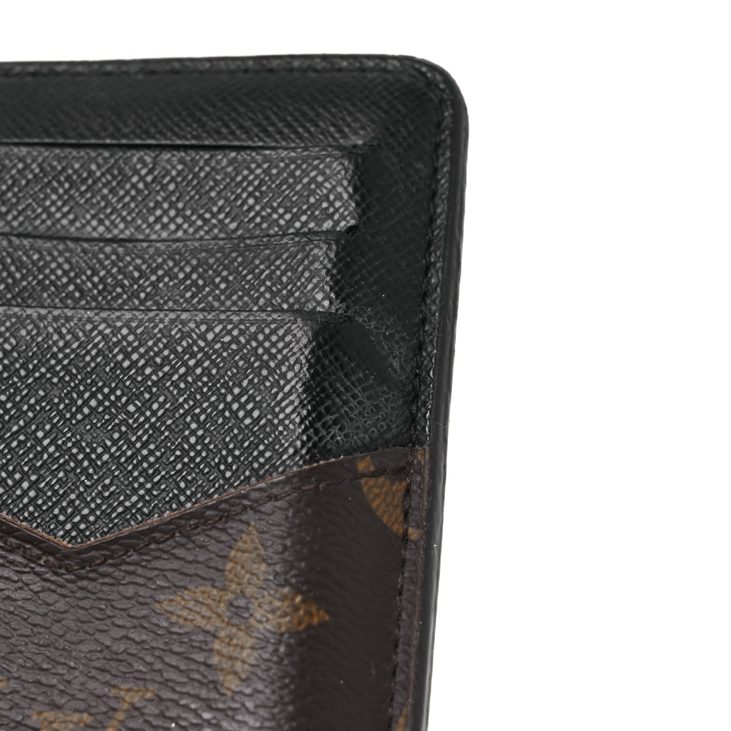 Louis Vuitton Monogram Recto Verso Card Holder Black 13 of 14