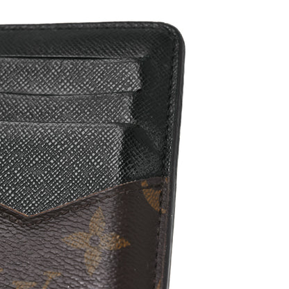 Louis Vuitton Monogram Recto Verso Card Holder Black 13 of 14
