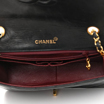 Chanel Lambskin Quilted Small Single Flap Black 5 of 13