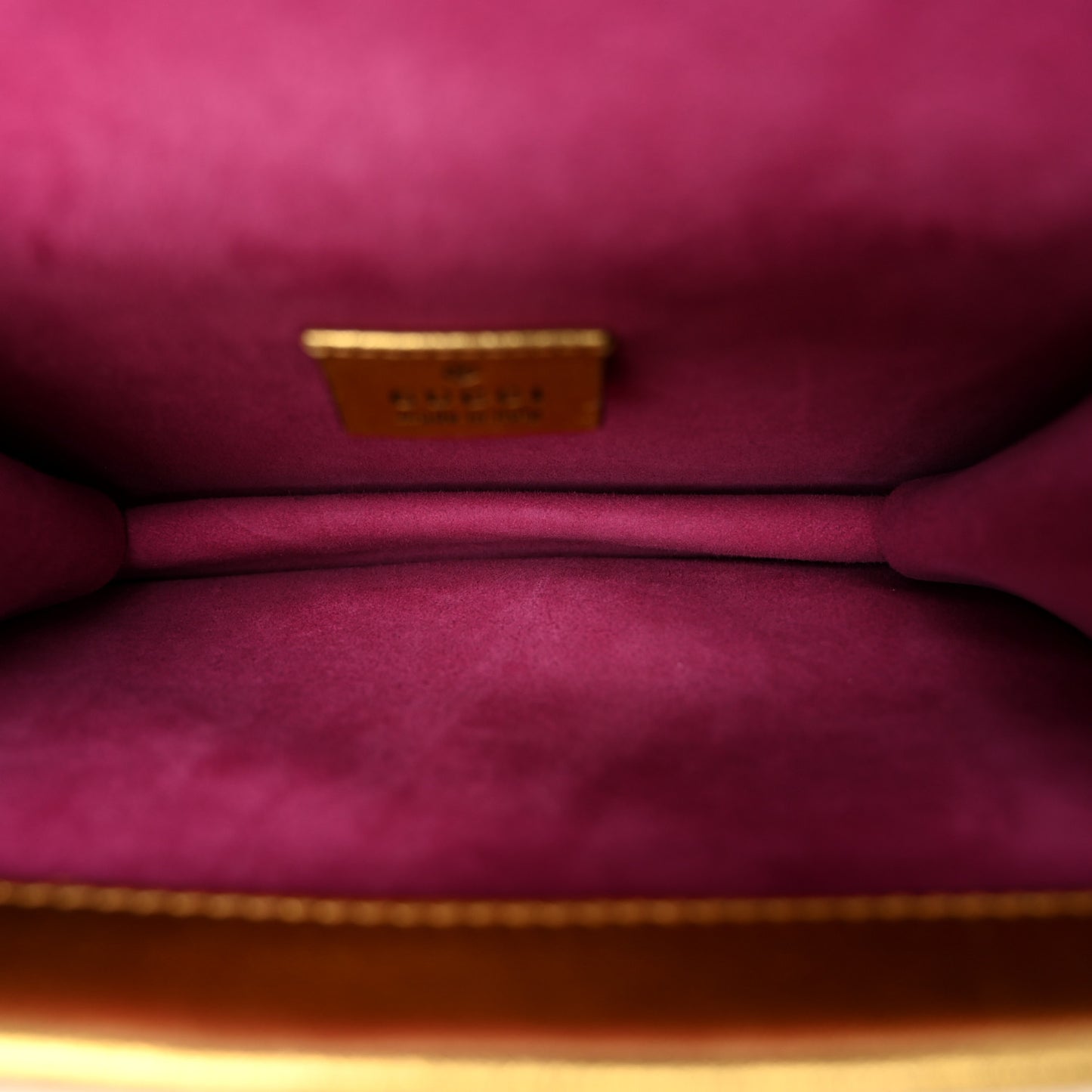 Metallic Calfskin Crystal Mini Dionysus Shoulder Bag Gold