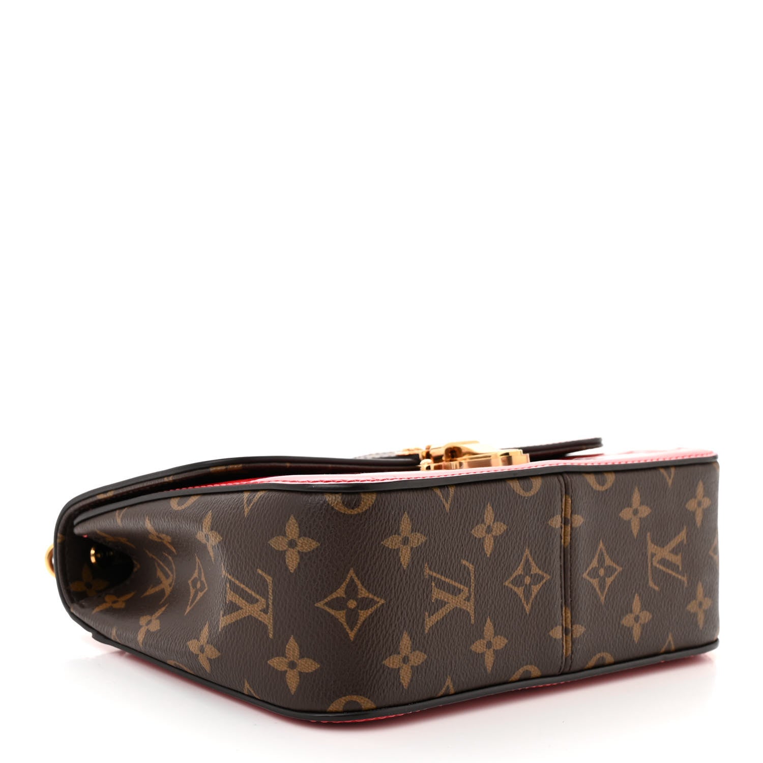 Louis Vuitton Patent Calfskin Monogram Cherrywood BB Scarlet 4 of 10