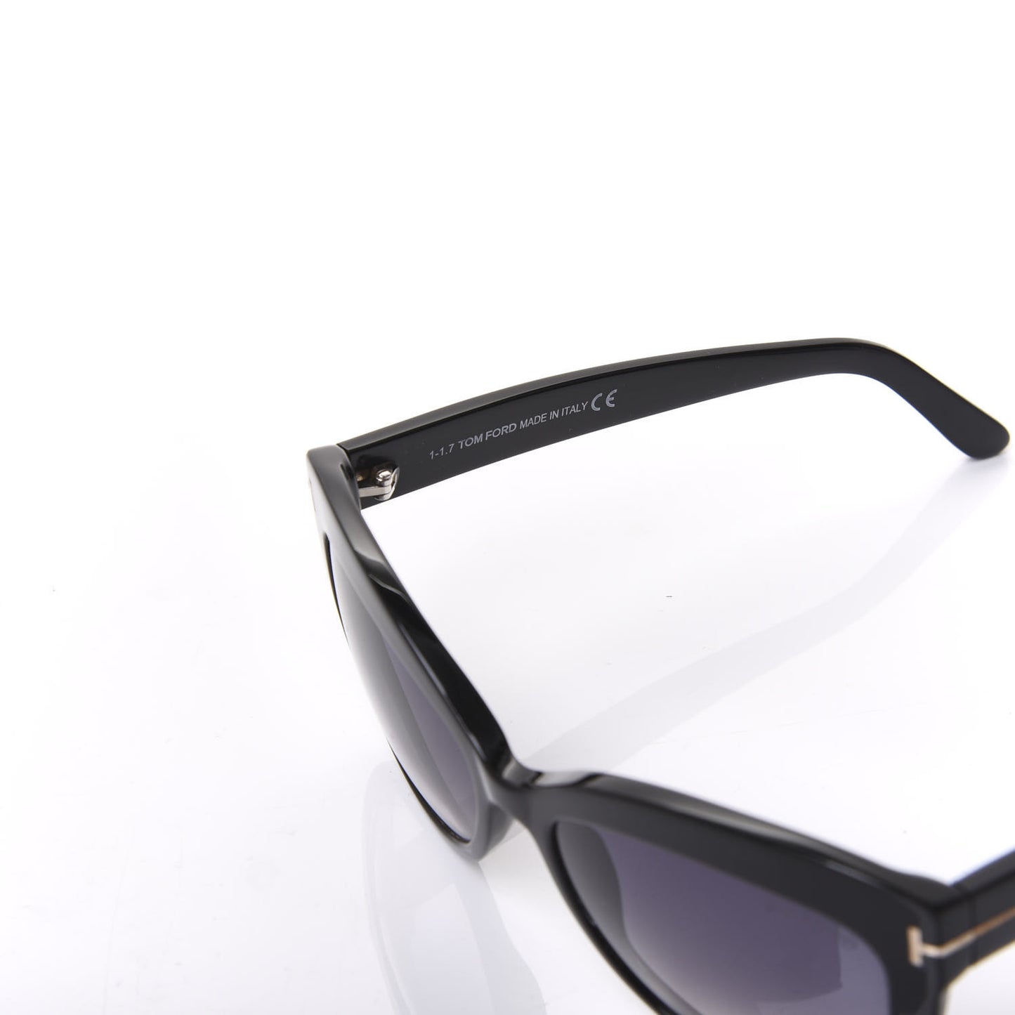 Acetate Alistair Cat Eye Sunglasses TF524 Black