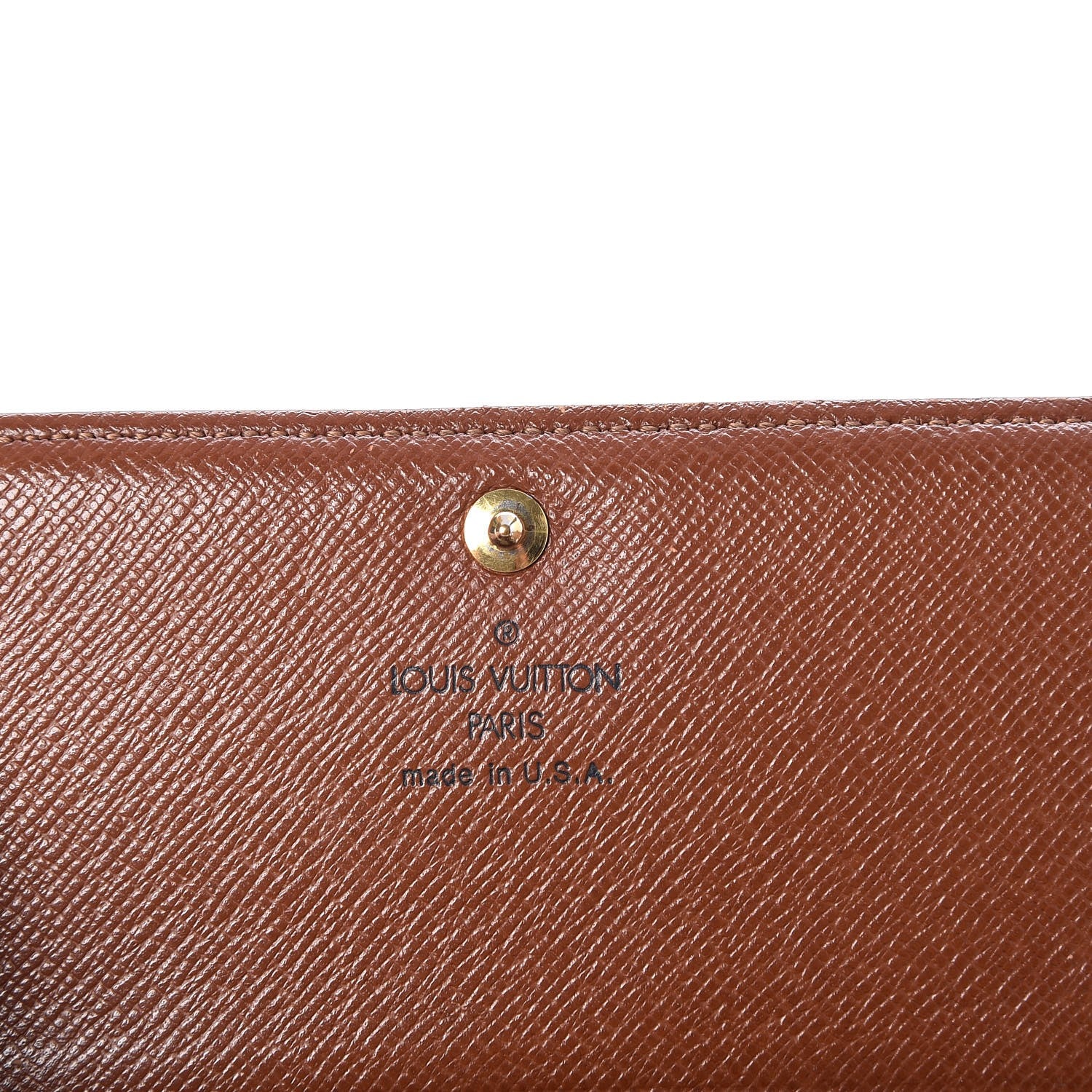Louis Vuitton Monogram Porte-Monnaie Billets Tresor Wallet 6 of 10