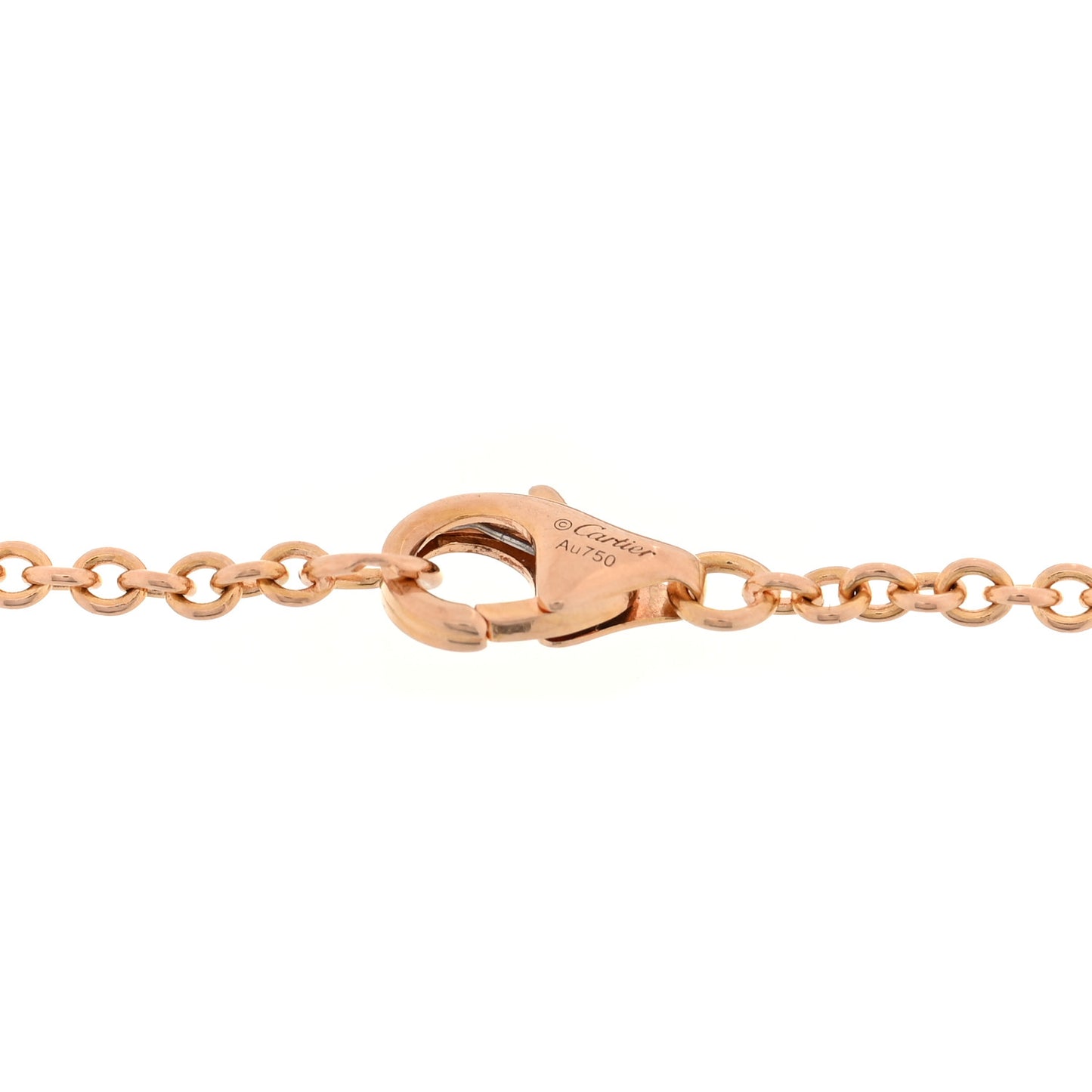 18K Pink Gold Interlocking LOVE Bracelet
