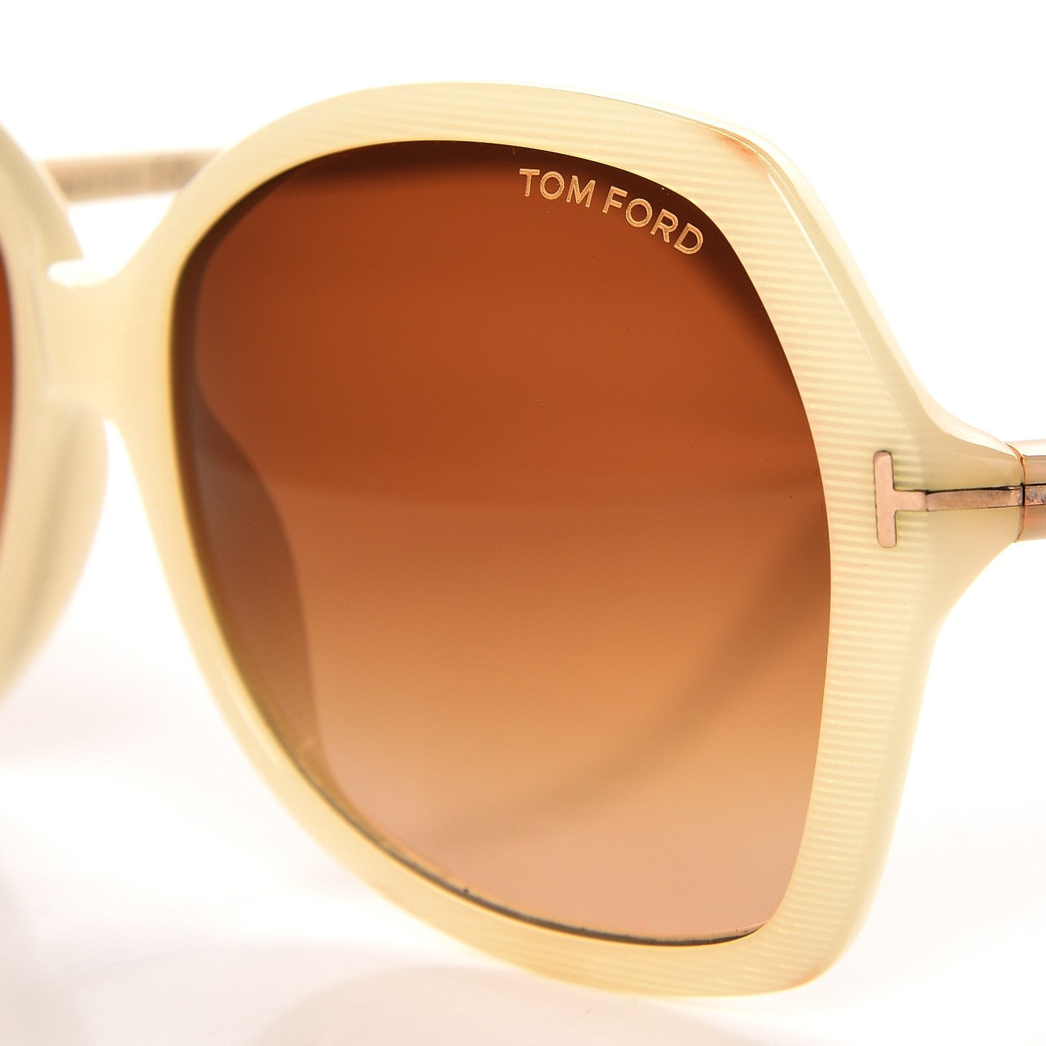 Tom Ford Carola Sunglasses TF328 White Pearl 6 of 8