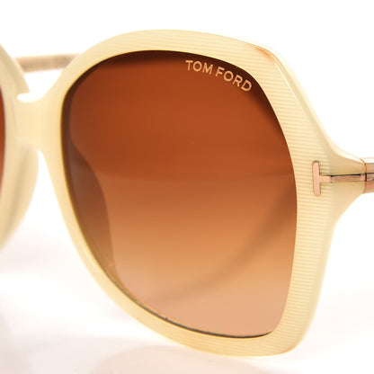 Tom Ford Carola Sunglasses TF328 White Pearl 6 of 8