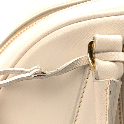 Prada Saffiano Bowling Bag White 12 of 13