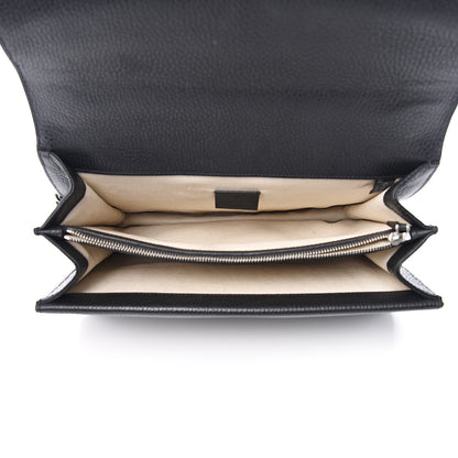 Gucci Dollar Calfskin Crystal Medium Dionysus Shoulder Bag Black Black Diamond 4 of 14