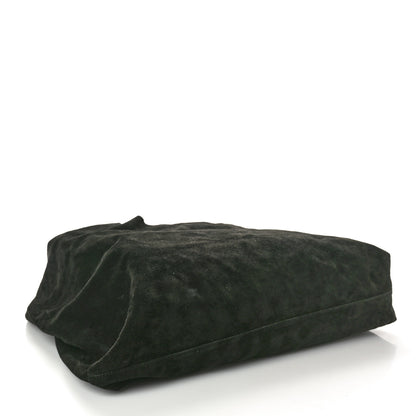 The Row Suede Bindle Bag Espresso 4 of 11