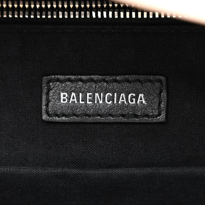 Balenciaga Smooth Calfskin Logo Small Everyday Backpack Light Rose Black 6 of 18