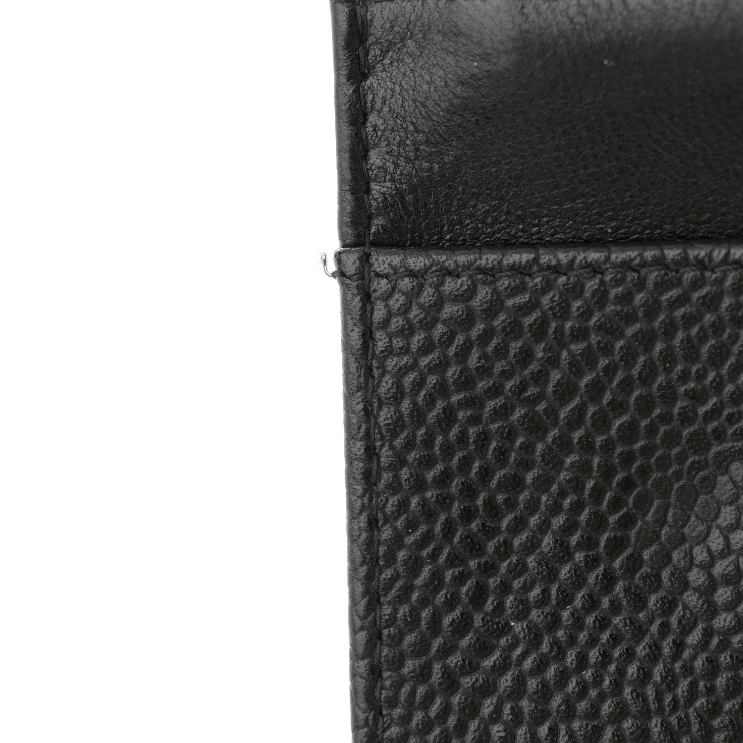 Chanel Caviar Timeless CC Wallet on Chain WOC Black 12 of 12