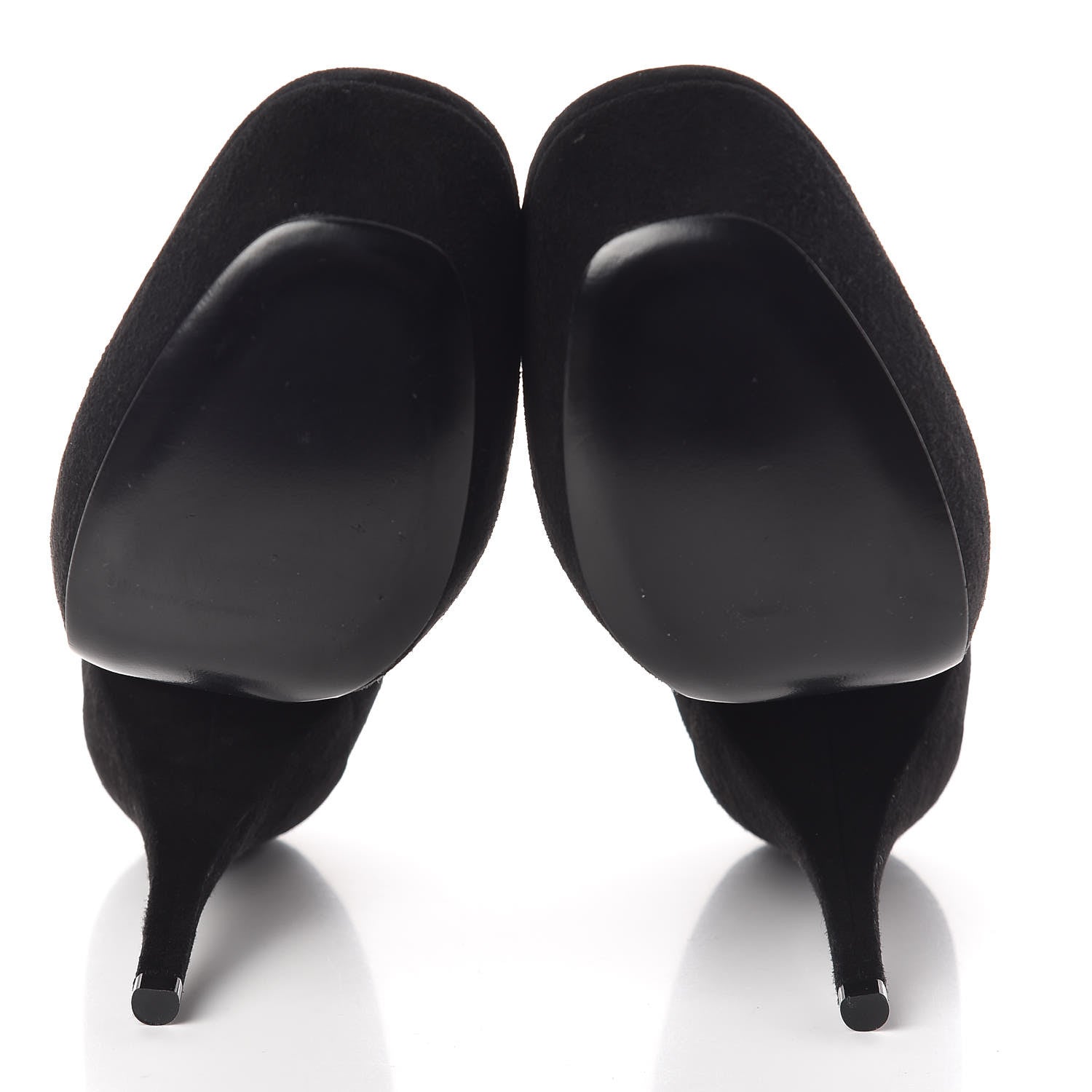 Saint Laurent Kid Scamosciato Lucy 105 Pumps 40 Black 5 of 7