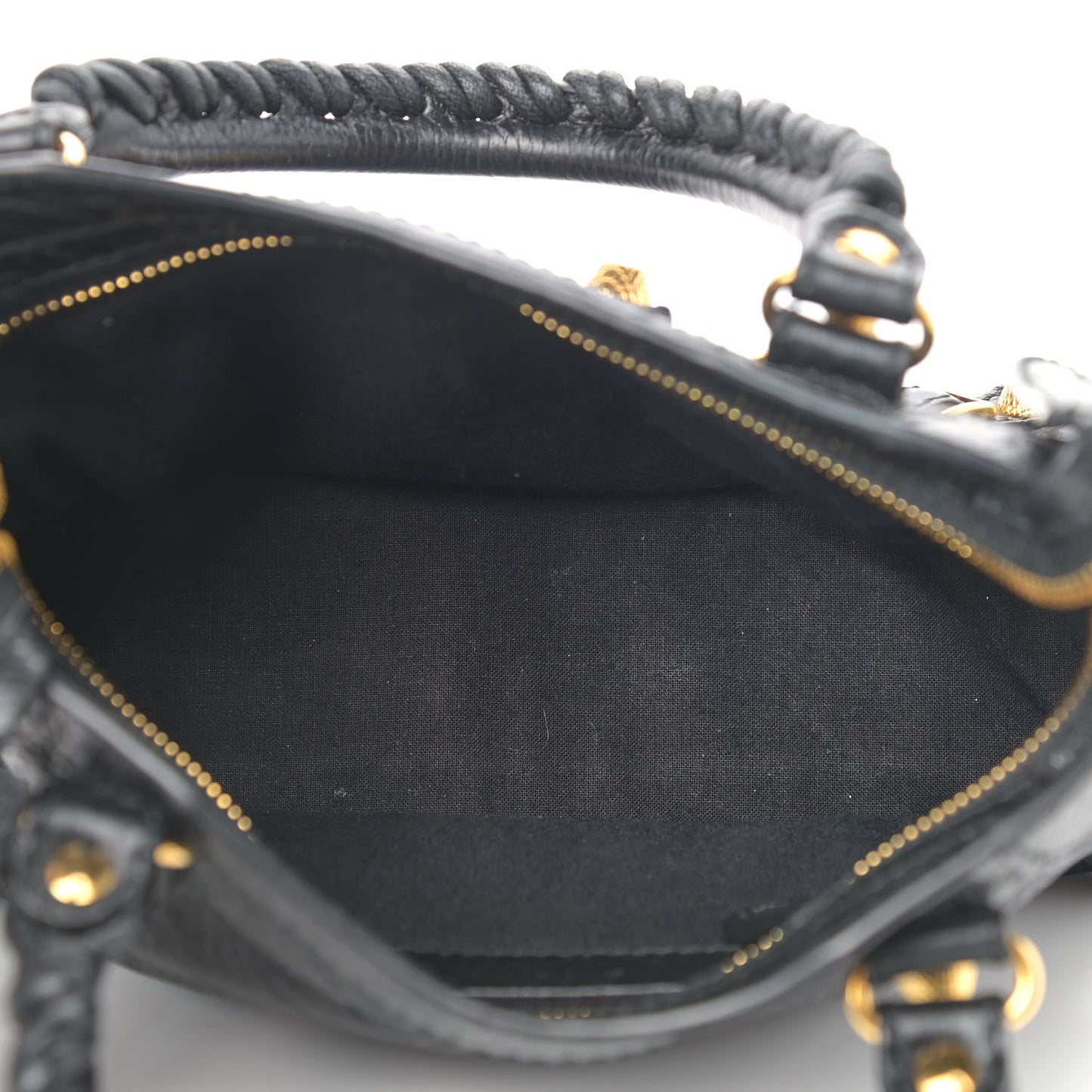 Agneau Giant 12 Gold Hardware Mini City Black