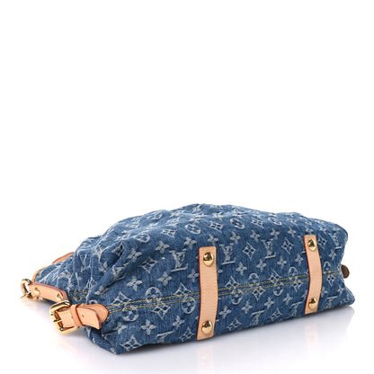 Louis Vuitton Denim Neo Cabby GM Blue 4 of 11