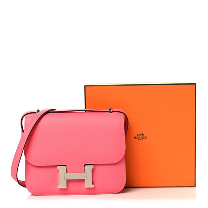 Hermes Epsom Constance 18 Rose Azalee 12 of 12