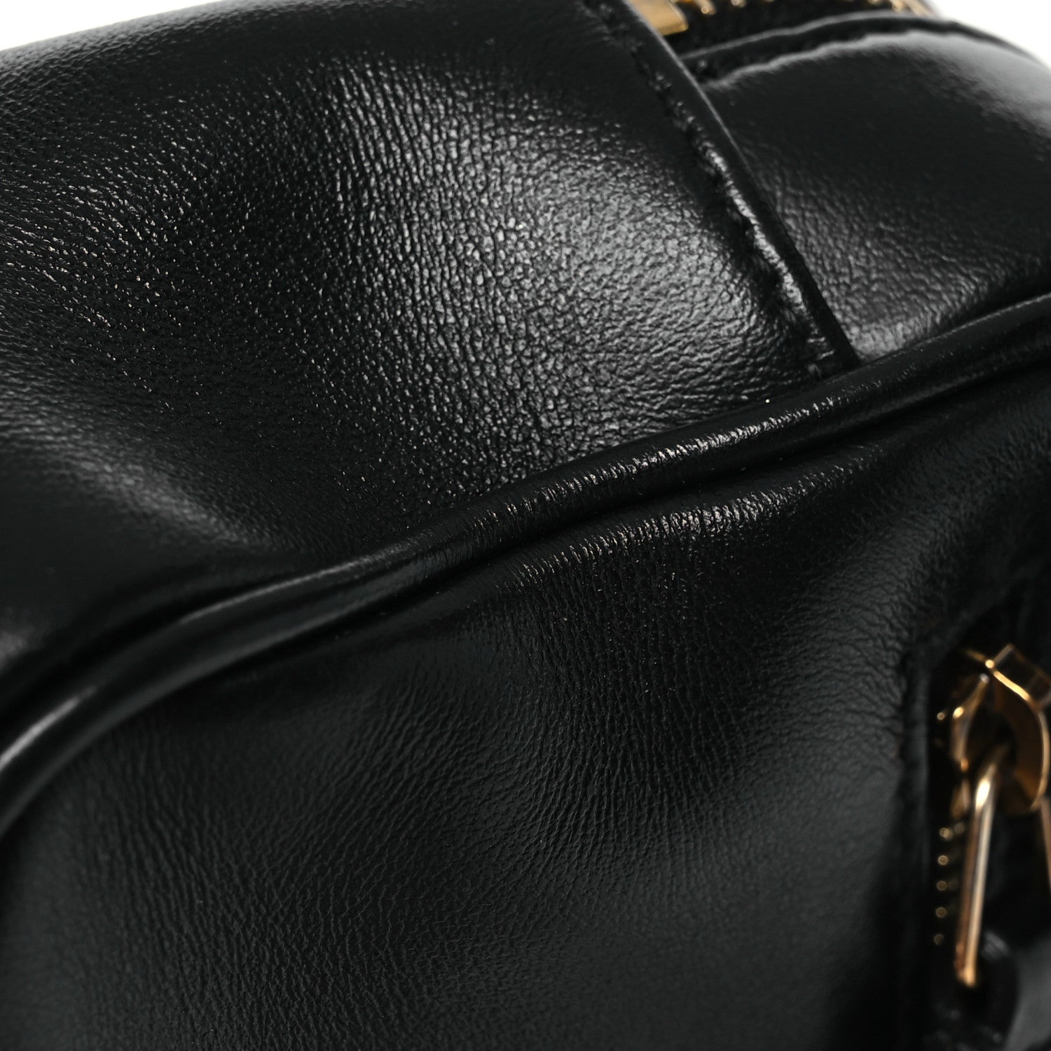 Saint Laurent Calfskin Matelasse Monogram Lou Belt Bag Black 15 of 16