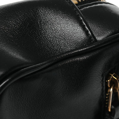 Saint Laurent Calfskin Matelasse Monogram Lou Belt Bag Black 15 of 16