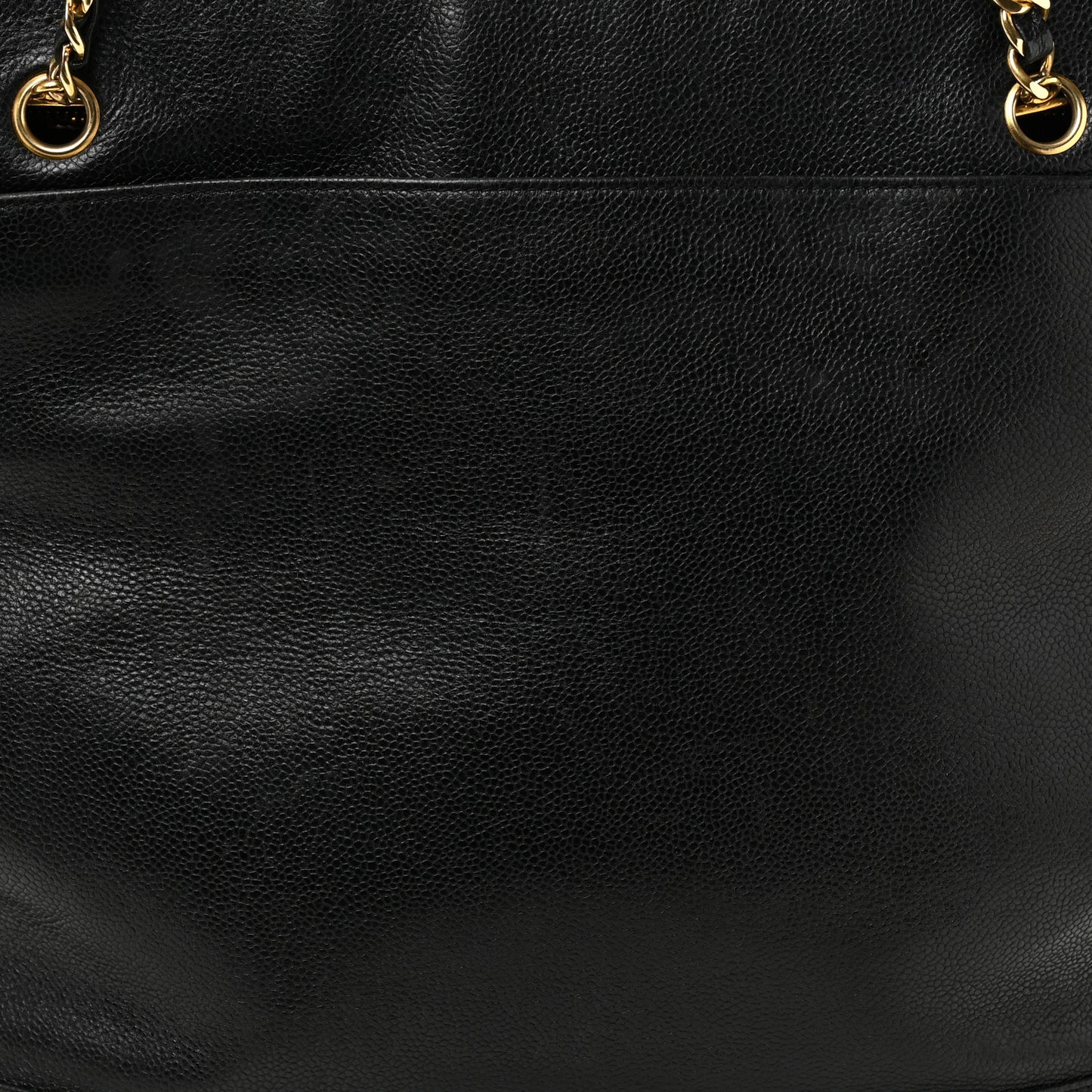 Caviar Triple CC Shoulder Bag Black