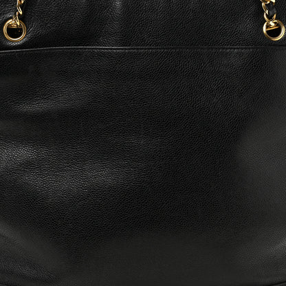Chanel Caviar Triple CC Shoulder Bag Black 8 of 11