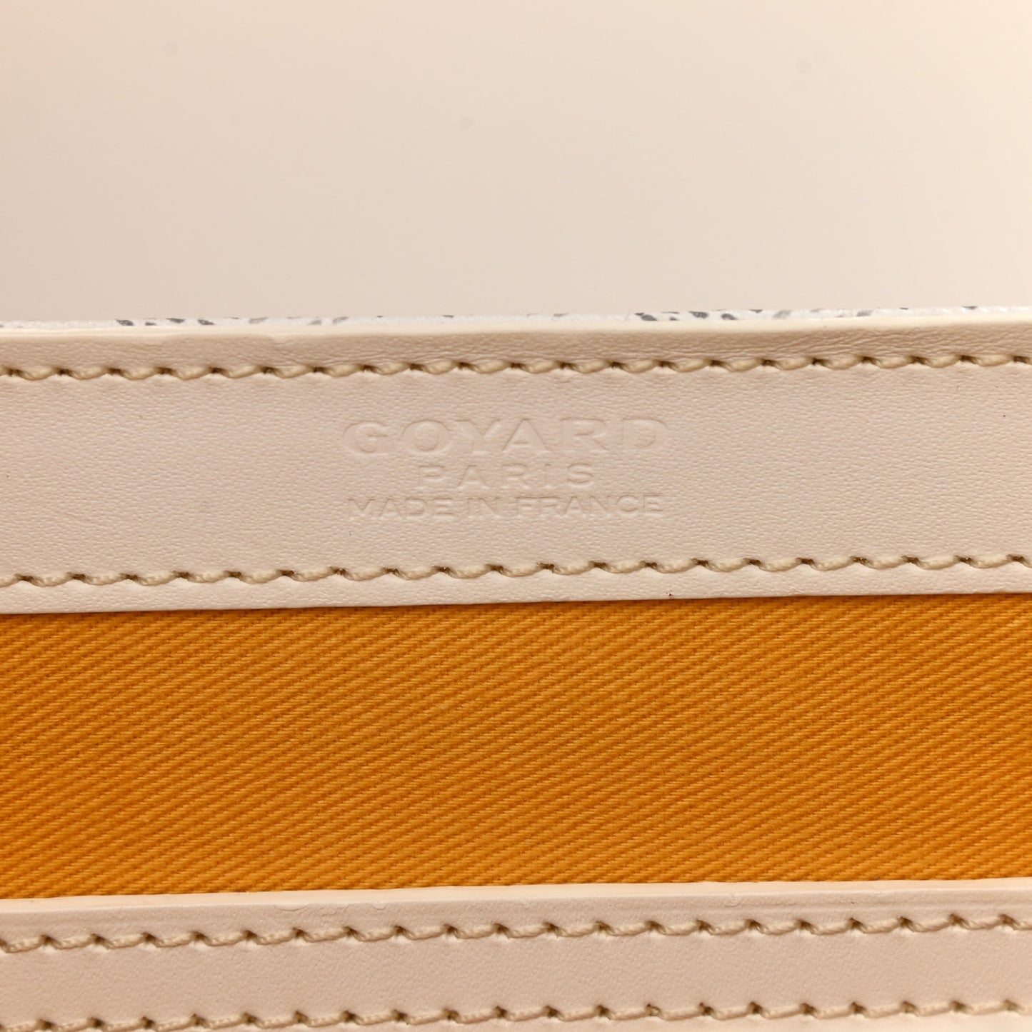 Goyardine Saigon MM White