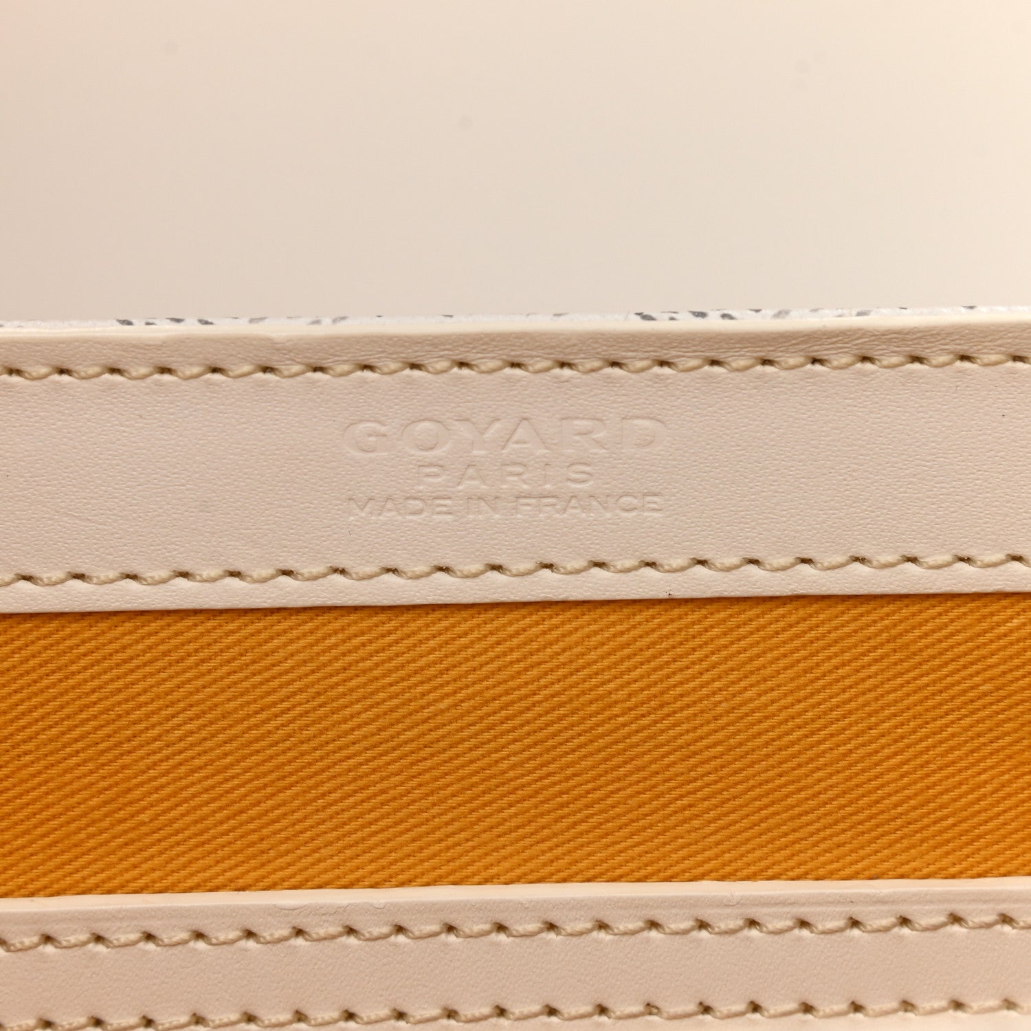 Goyard Goyardine Saigon MM White 6 of 18