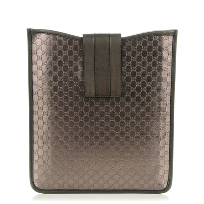 Gucci Shiny Microguccissima iPad Case Gunmetal 1 of 6
