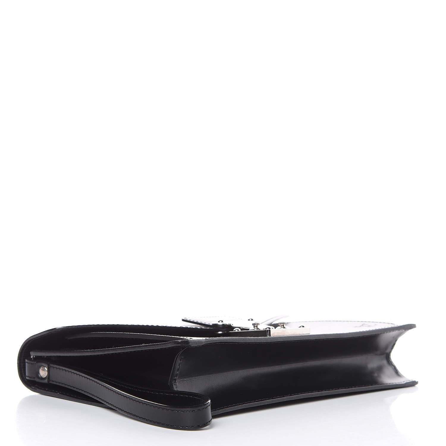 Louis Vuitton Epi Pochette Sellier Dragonne Clutch Black 4 of 9