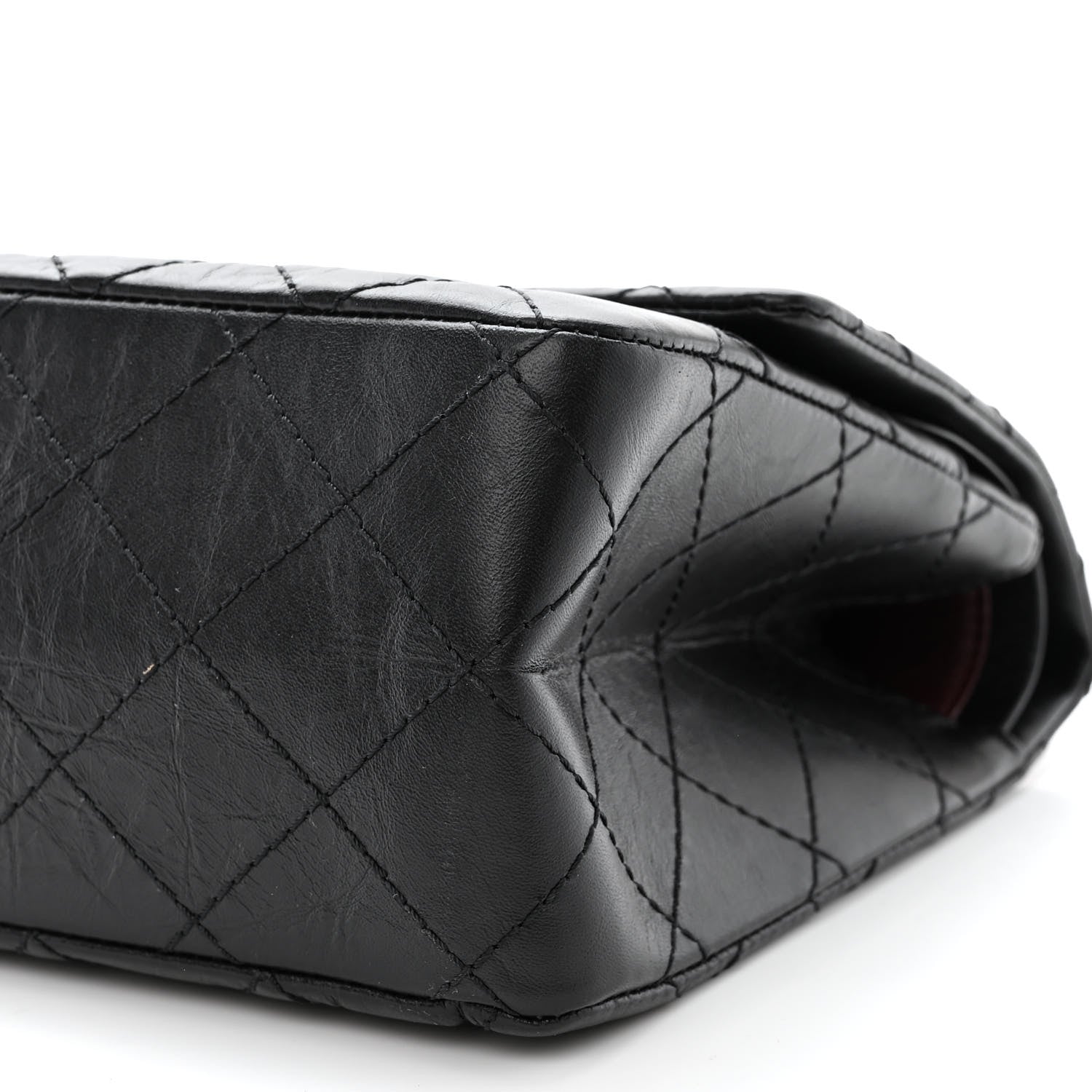Chanel Aged Calfskin Quilted 2.55 Reissue 226 Flap Black 10 of 10