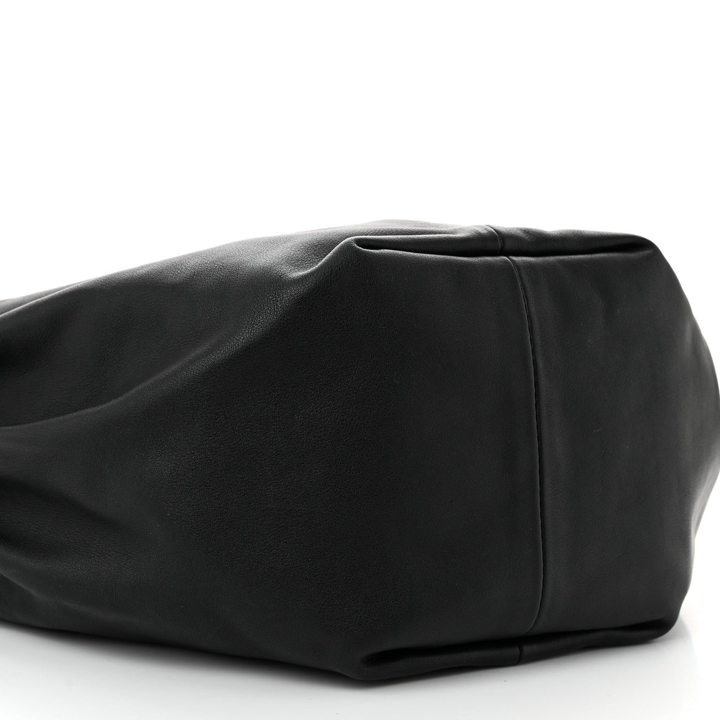 Calfskin Teen Double Knot Hobo Black