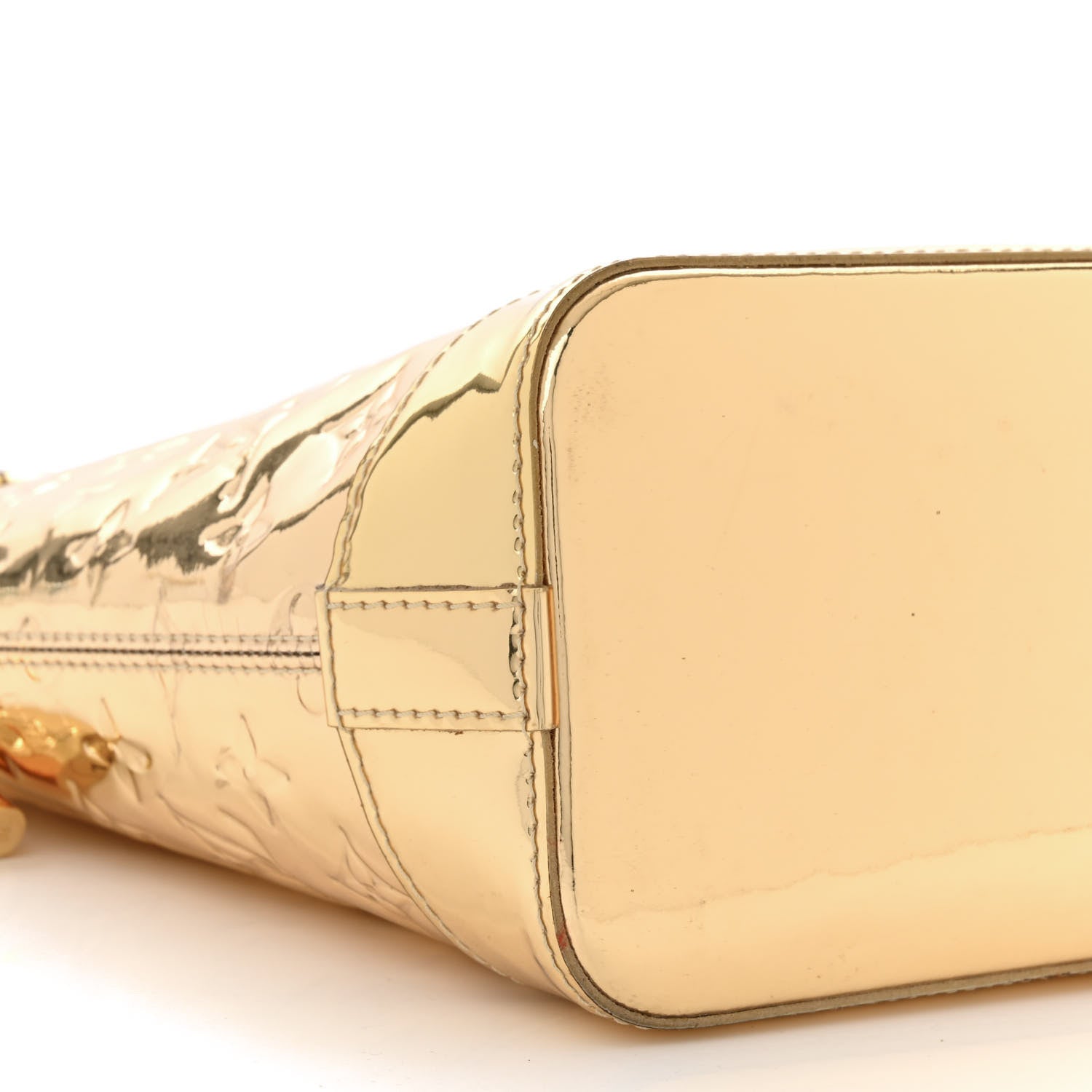 Louis Vuitton Monogram Miroir Lockit Gold 9 of 10
