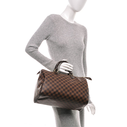 Louis Vuitton Damier Ebene Speedy 35 2 of 15