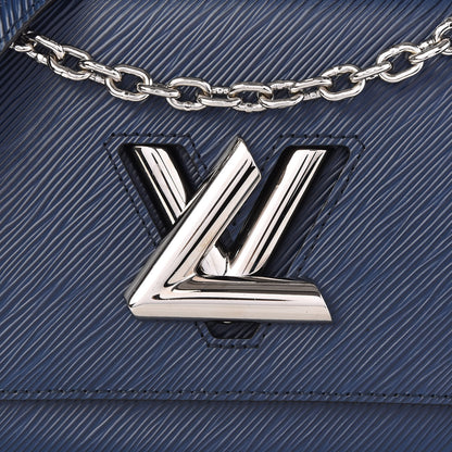 Louis Vuitton Epi Twist Shoulder Bag MM Indigo 9 of 10
