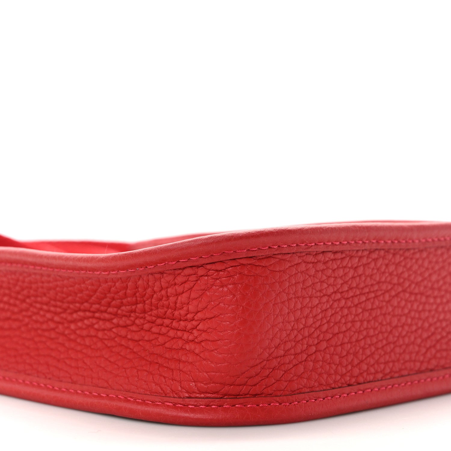 Hermes Taurillon Clemence Evelyne TPM Vermillion Rouge Vif 9 of 10