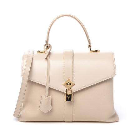 Louis Vuitton Grained Smooth Calfskin Rose Des Vents PM Creme 1 of 9