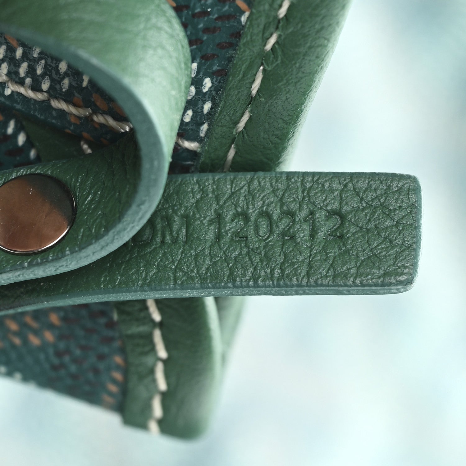 Goyard Goyardine Saint Louis PM Green 8 of 13