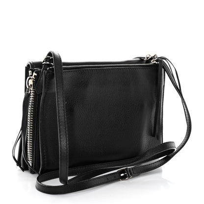 Balenciaga Veau Papier Triple XS Zip Around Crossbody Black 4 of 14
