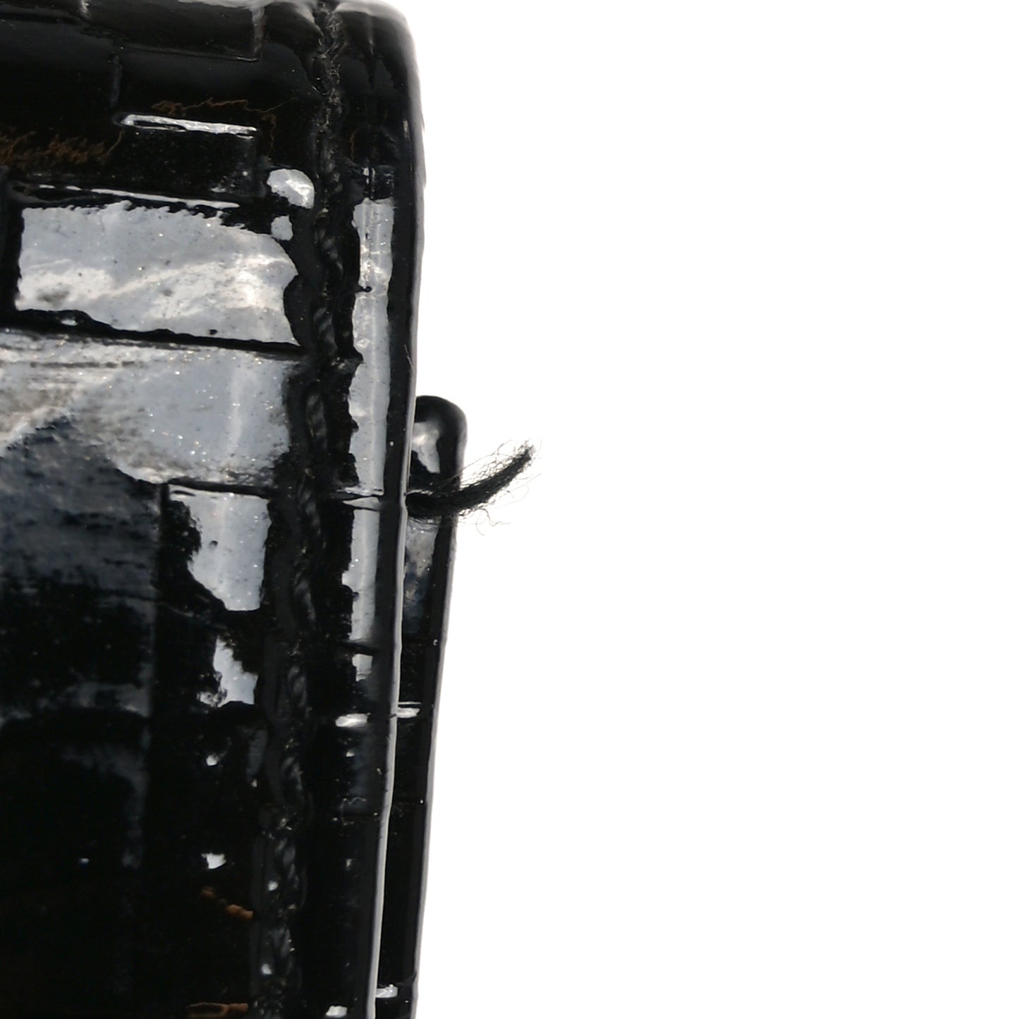 Patent Zucchino Continental Wallet Black