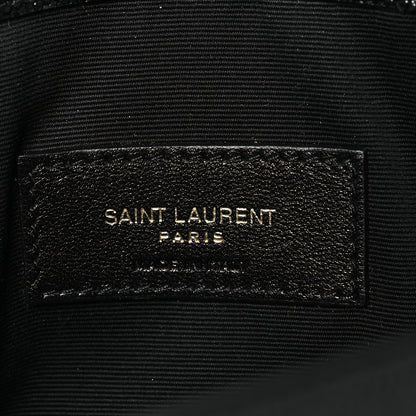 Saint Laurent Grain De Poudre Uptown Pouch Black 6 of 10