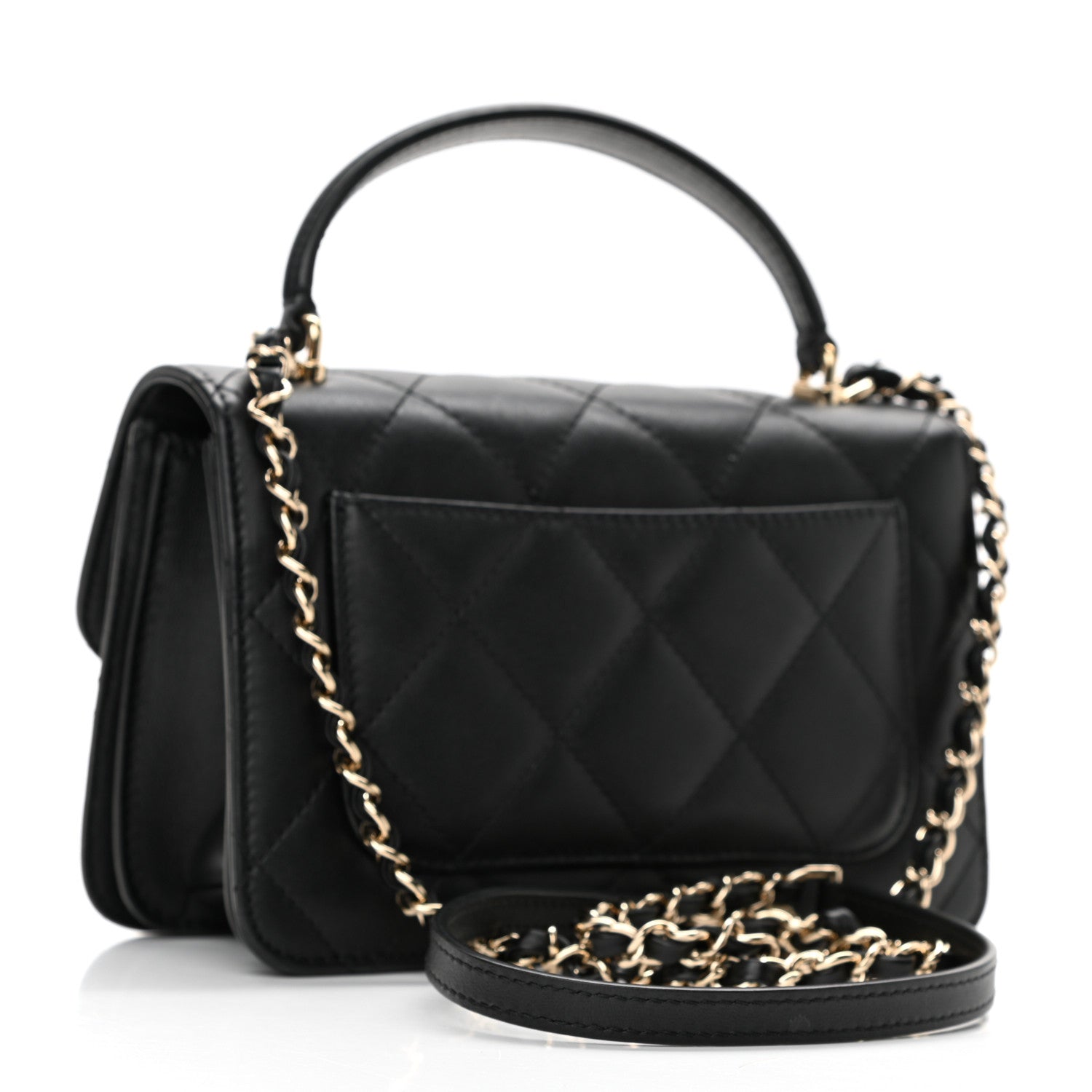 Chanel Calfskin Quilted Coco Lady Flap Black 3 of 11